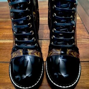 Louis Vuitton's Star Trail ankle boot Authentic Sassy and cute!
